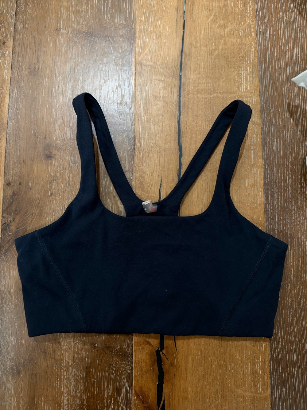 FP Movement by Free People Black Seamless Crop Sports Bra